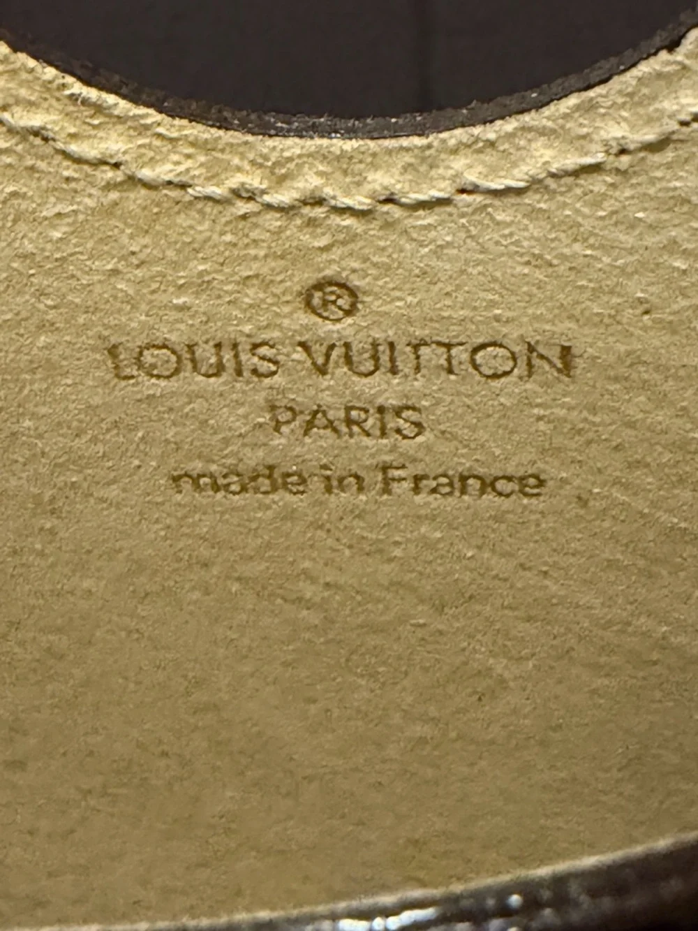 Louis Vuitton Monogram Canvas iPad Sleeve in Brown and Gold